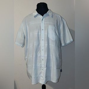 Patagonia Mens Large  All Wear Button Shirt 70% organic cotton/30% polyester